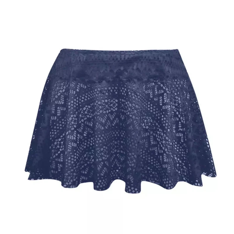 Women's Lace Swimsuit Short Skirt