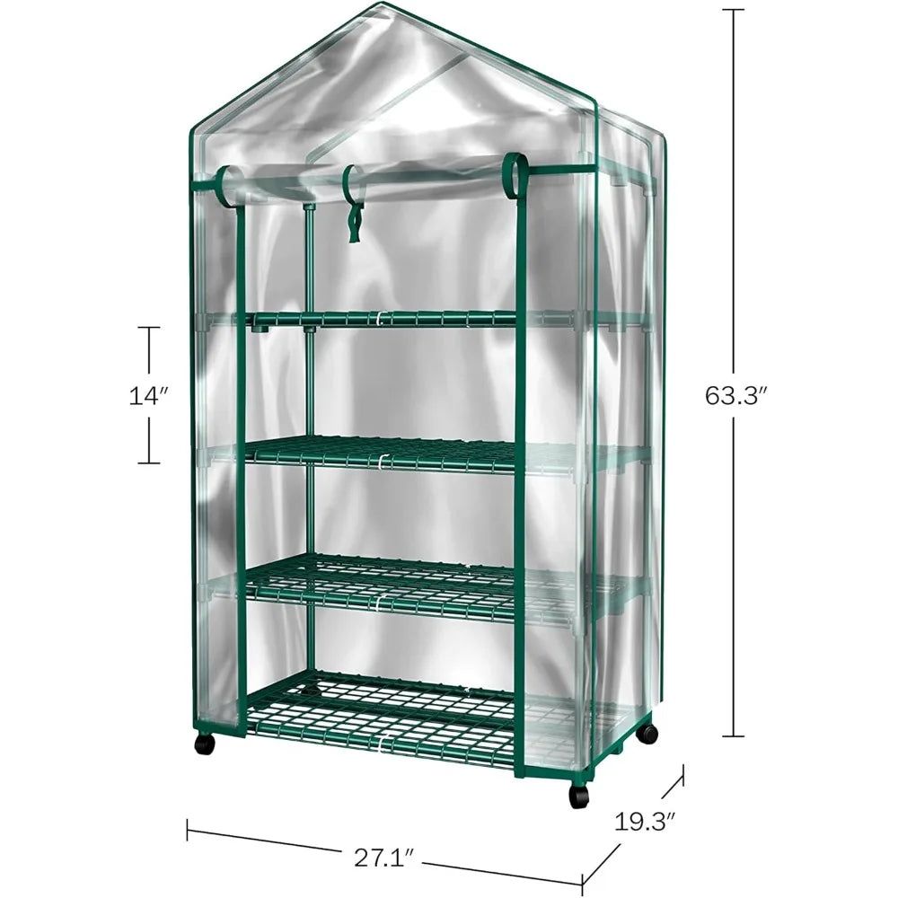 Walk-in Greenhouse-Indoor Outdoor
