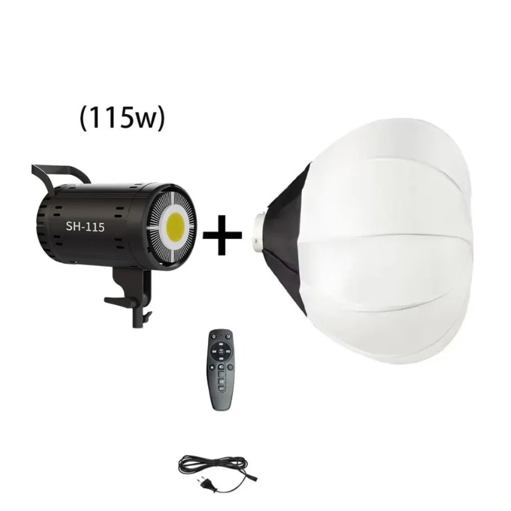 Globe Lantern Softbox Diffuser 65cm 115W Lighting For Film Video