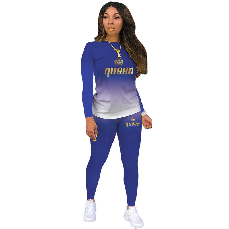 Casual Sport Suit Spring Autumn Jogging Suit
