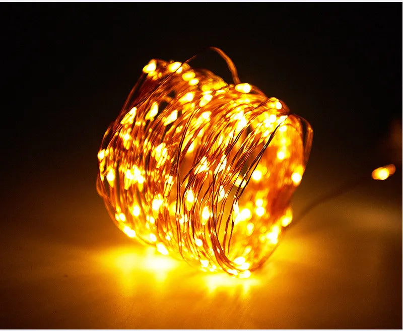 Solar LED Fairy Lights With 100 LEDs For Outdoor Decor
