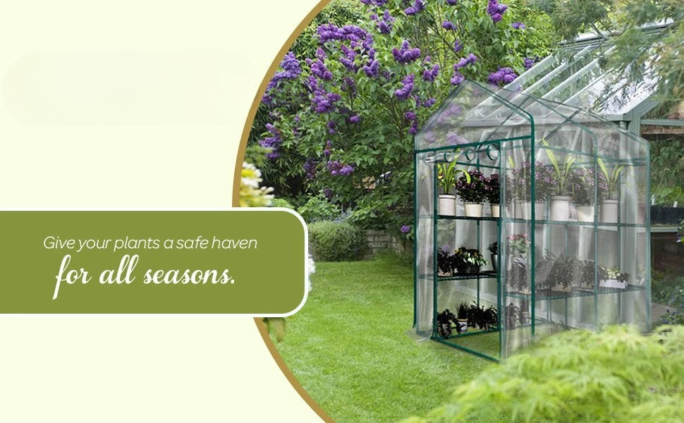 Walk-in Greenhouse-Indoor Outdoor