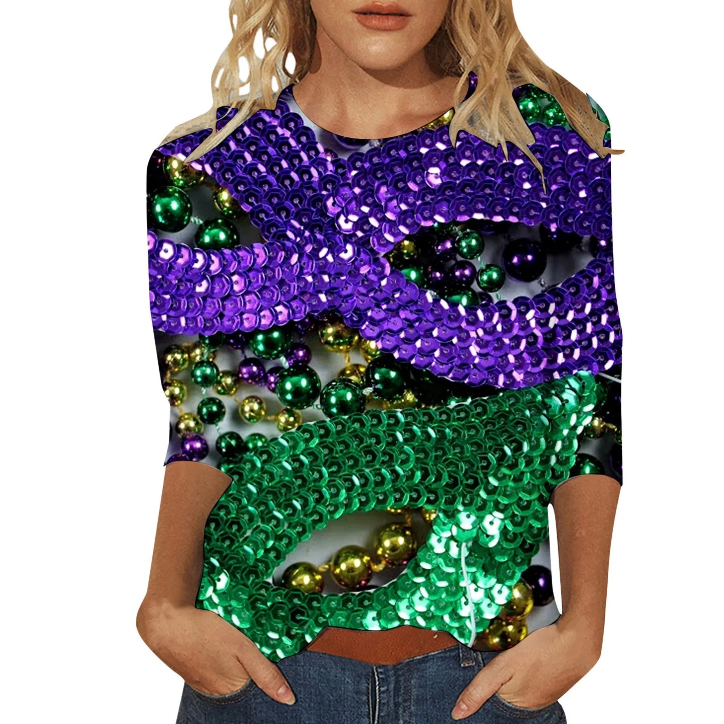 Carnival Printed Women Casual T-Shirts