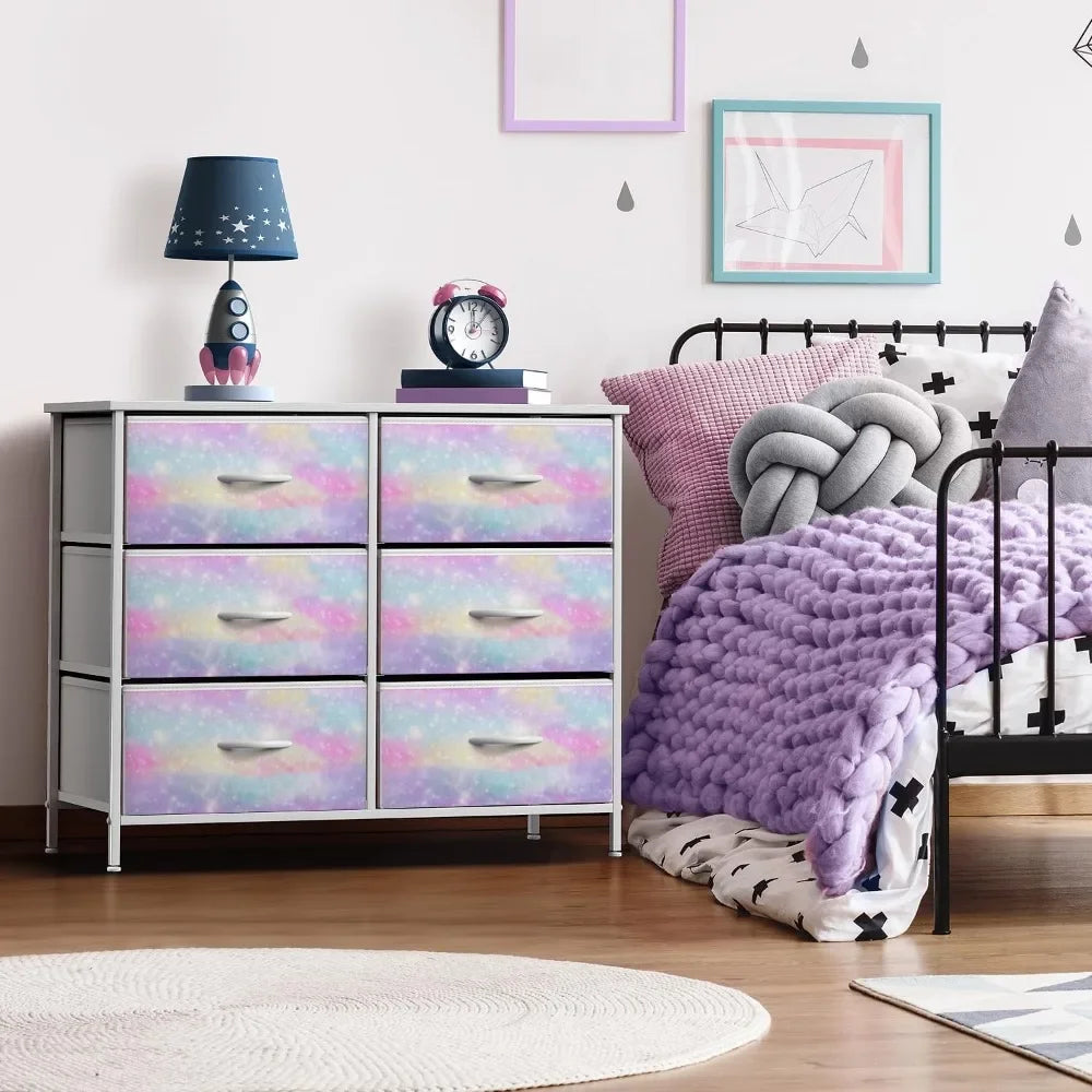 Kids Dresser with 6 Drawers