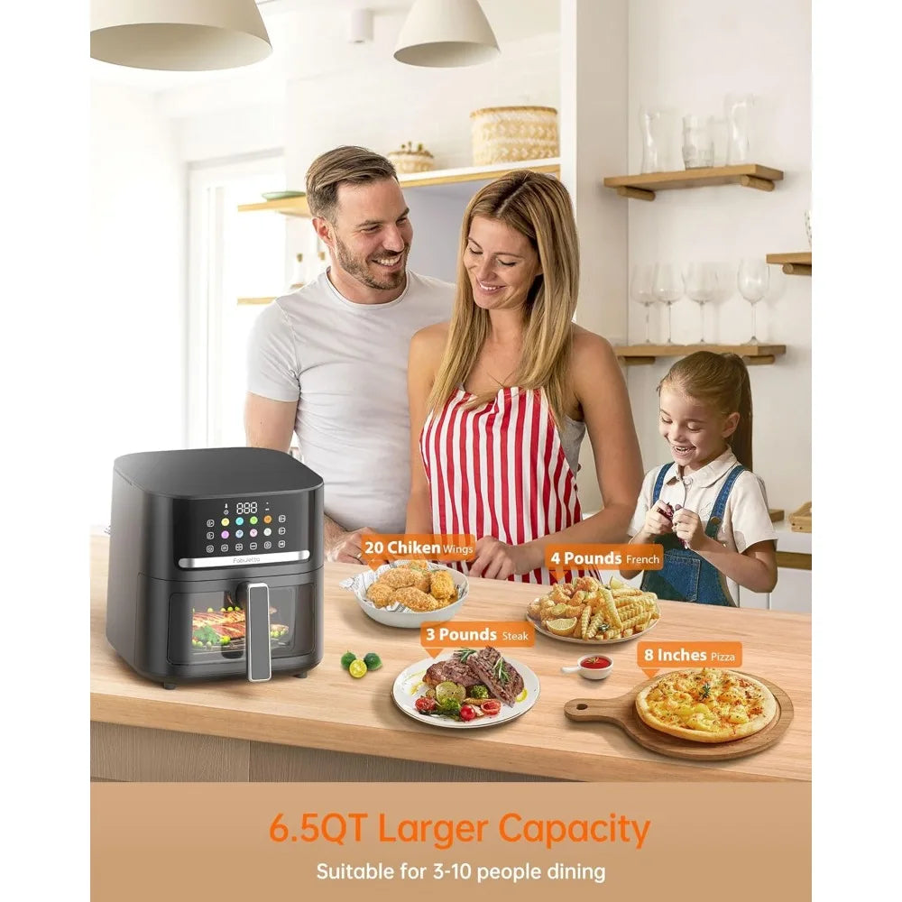 6.5QT Large Air Fryer,