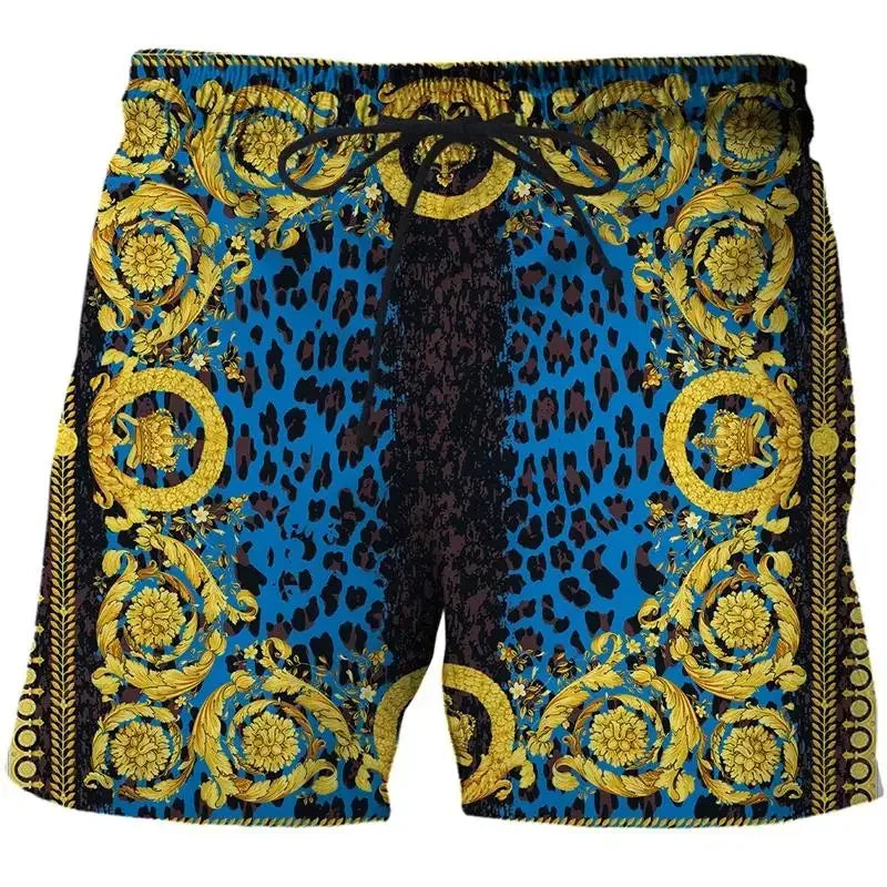 Summer Sports Surfing 3d Casual Shorts