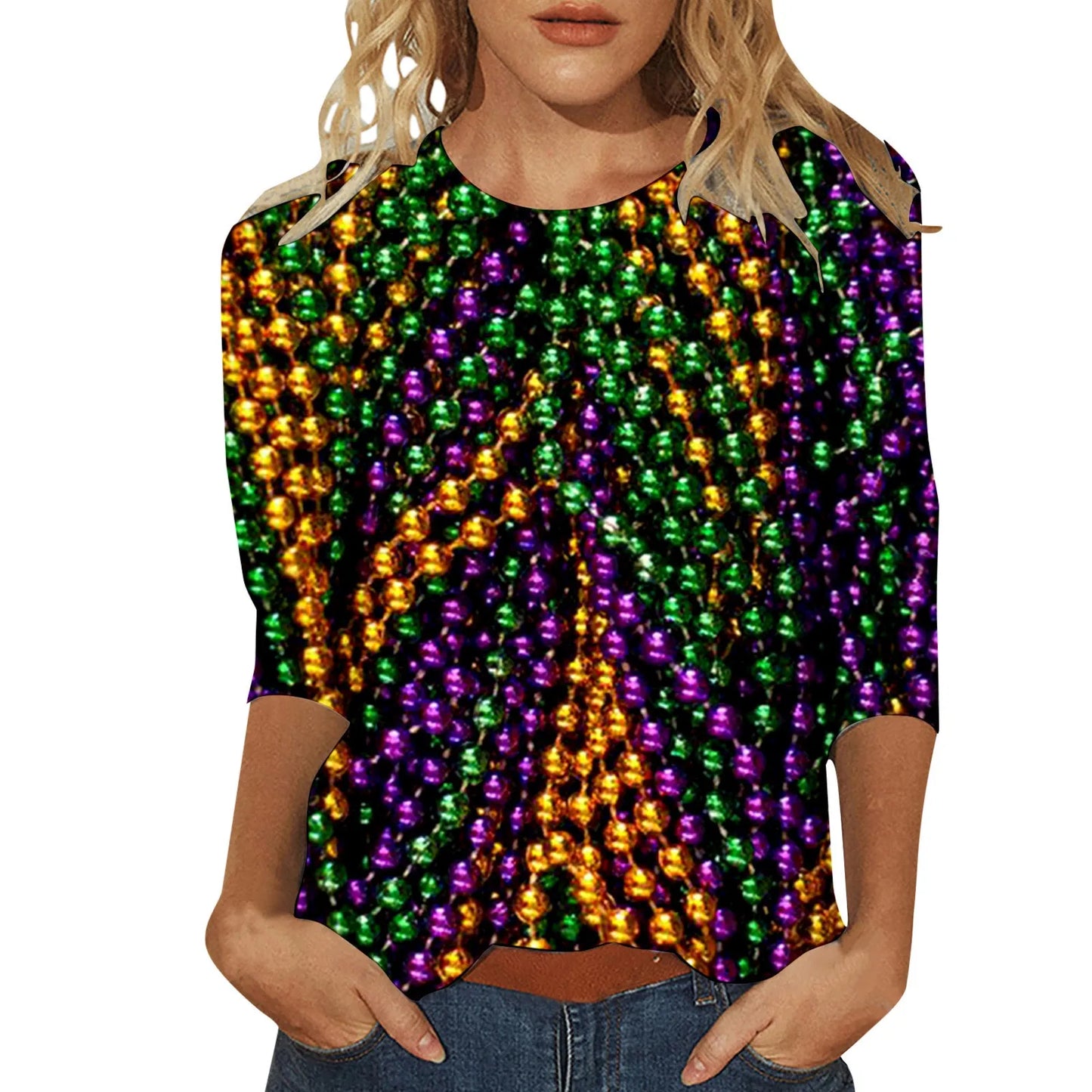 Carnival Printed Women Casual T-Shirts