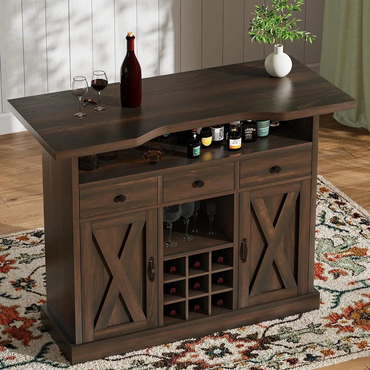 Farmhouse Home Bar \