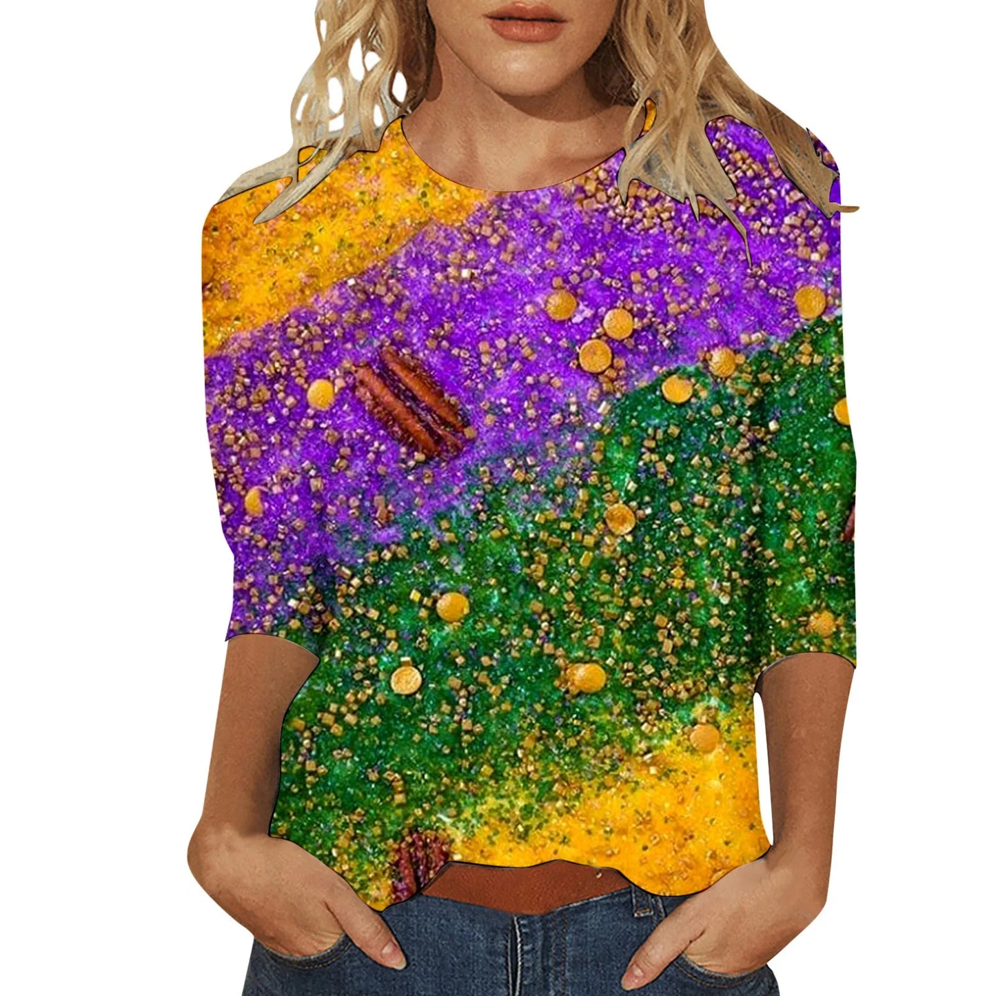Carnival Printed Women Casual T-Shirts