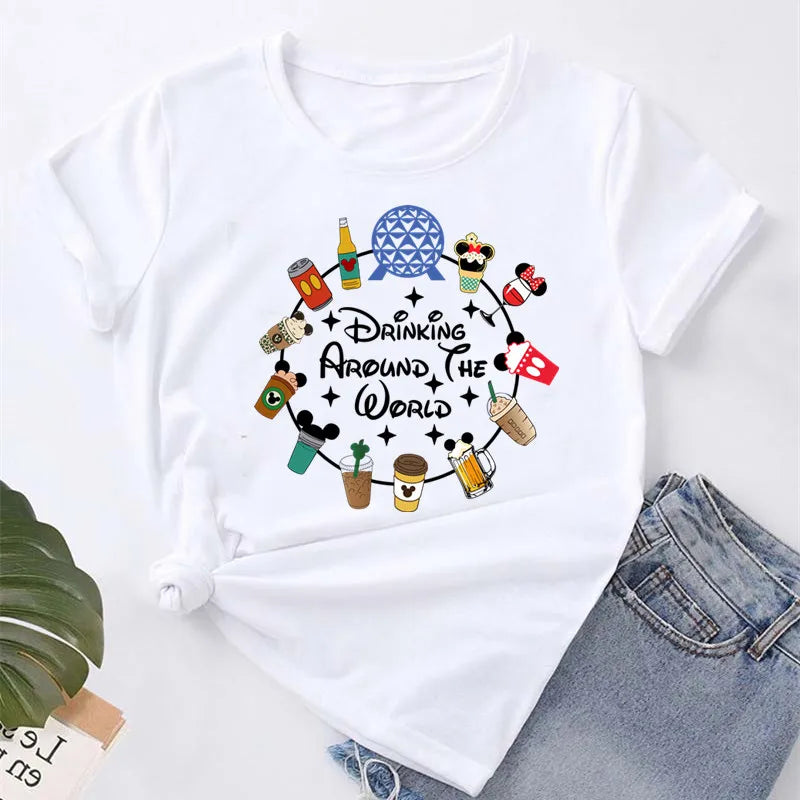 Female T-shirt Casual Tops