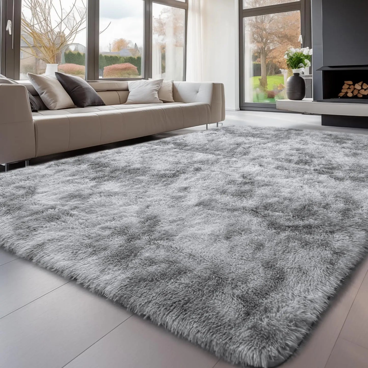8x10 Shaggy Soft Plush Area Rugs