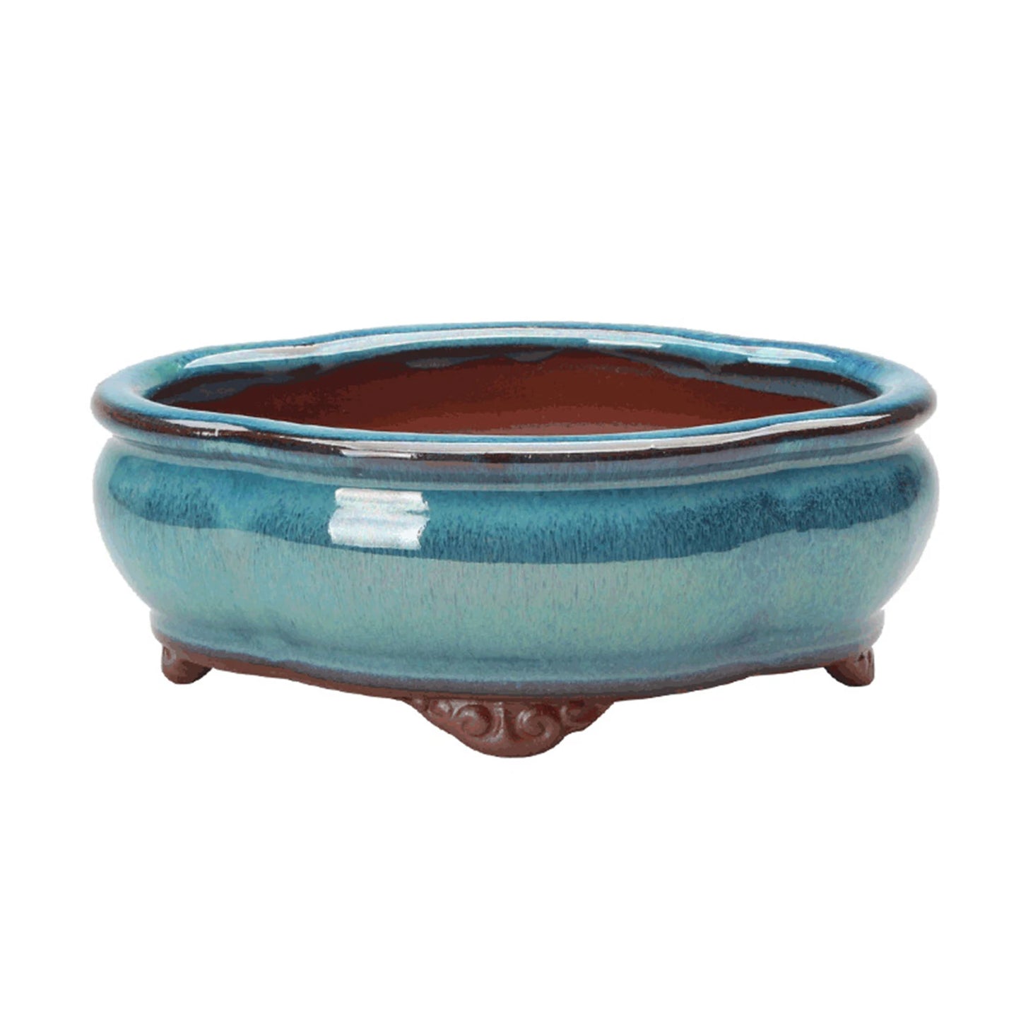 Ceramic Flower Pots With Drain Holes For Indoor Plants And Herbs