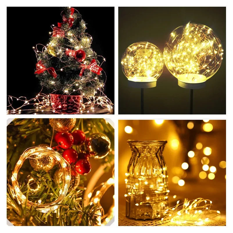 Solar LED Fairy Lights With 100 LEDs For Outdoor Decor