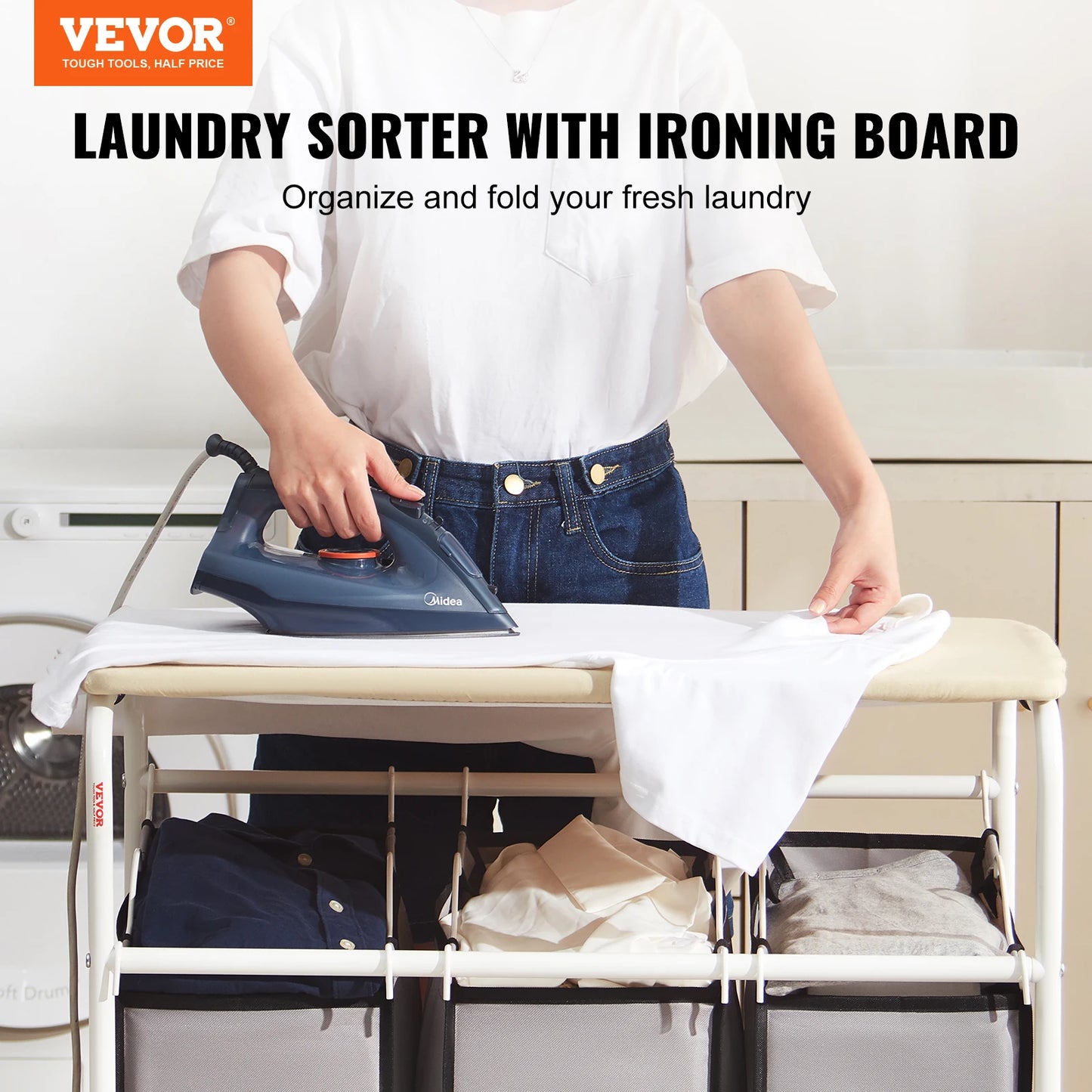 Laundry Sorter Cart