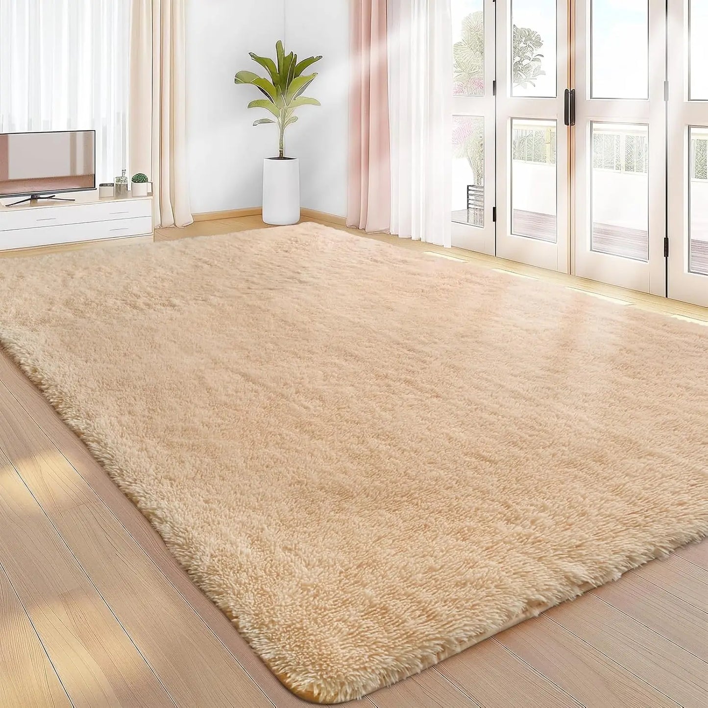 8x10 Shaggy Soft Plush Area Rugs