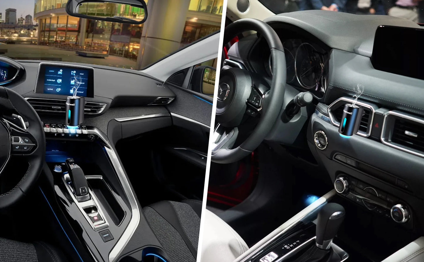 Na M80 Smart Car Air Aromatherapy Diffuser Auto On Off