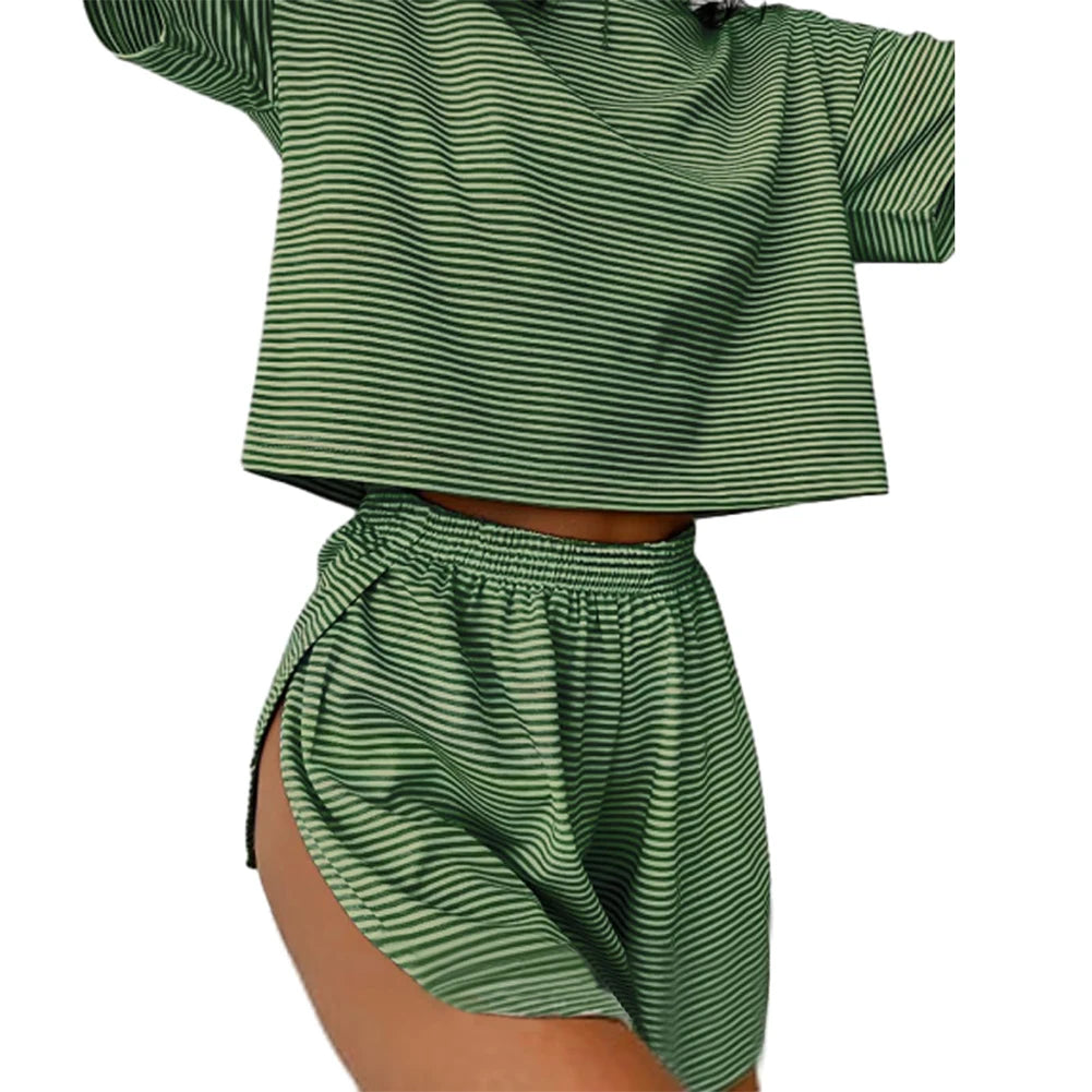 2 Pieces Pajamas Set Women