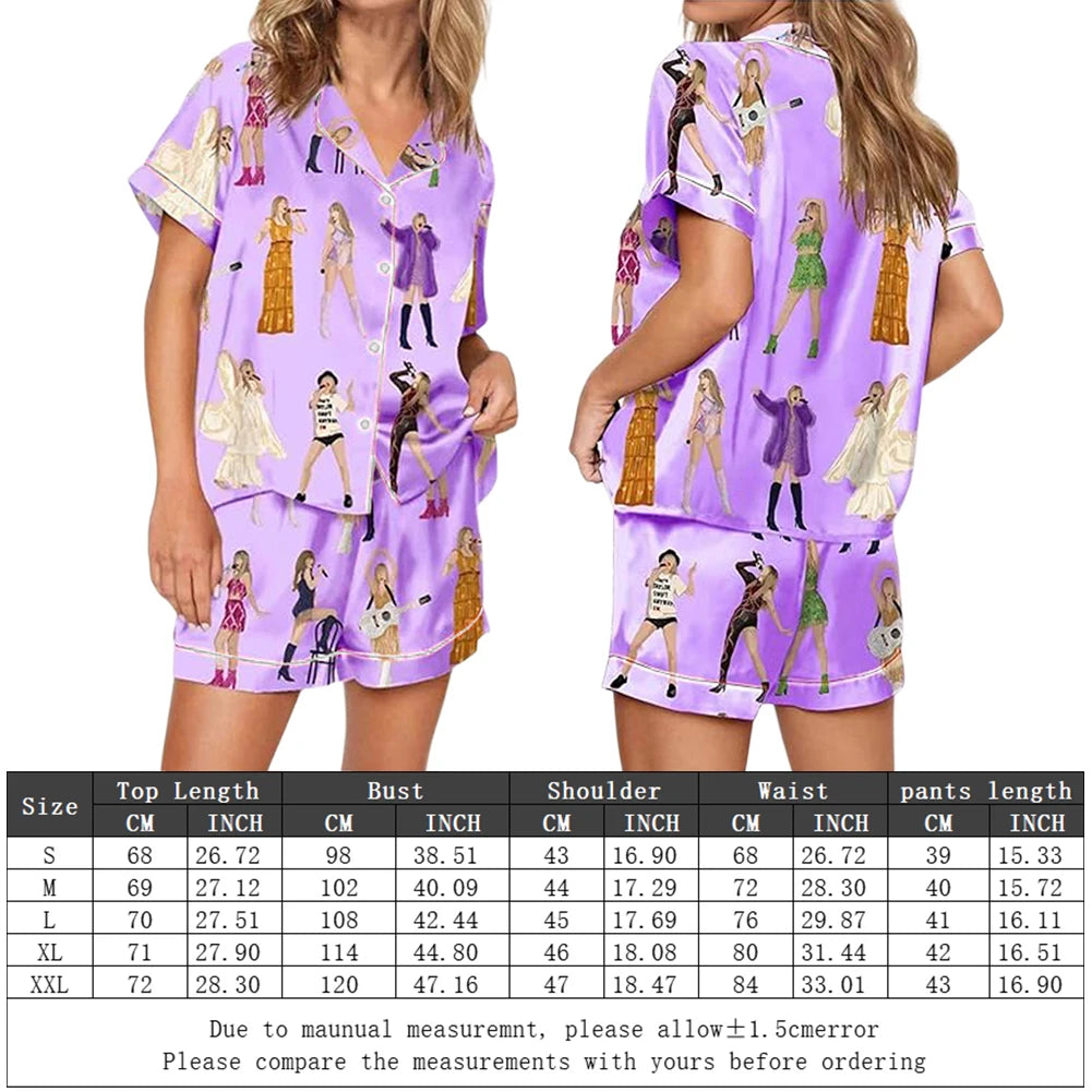 Women Taylor Pajamas Set