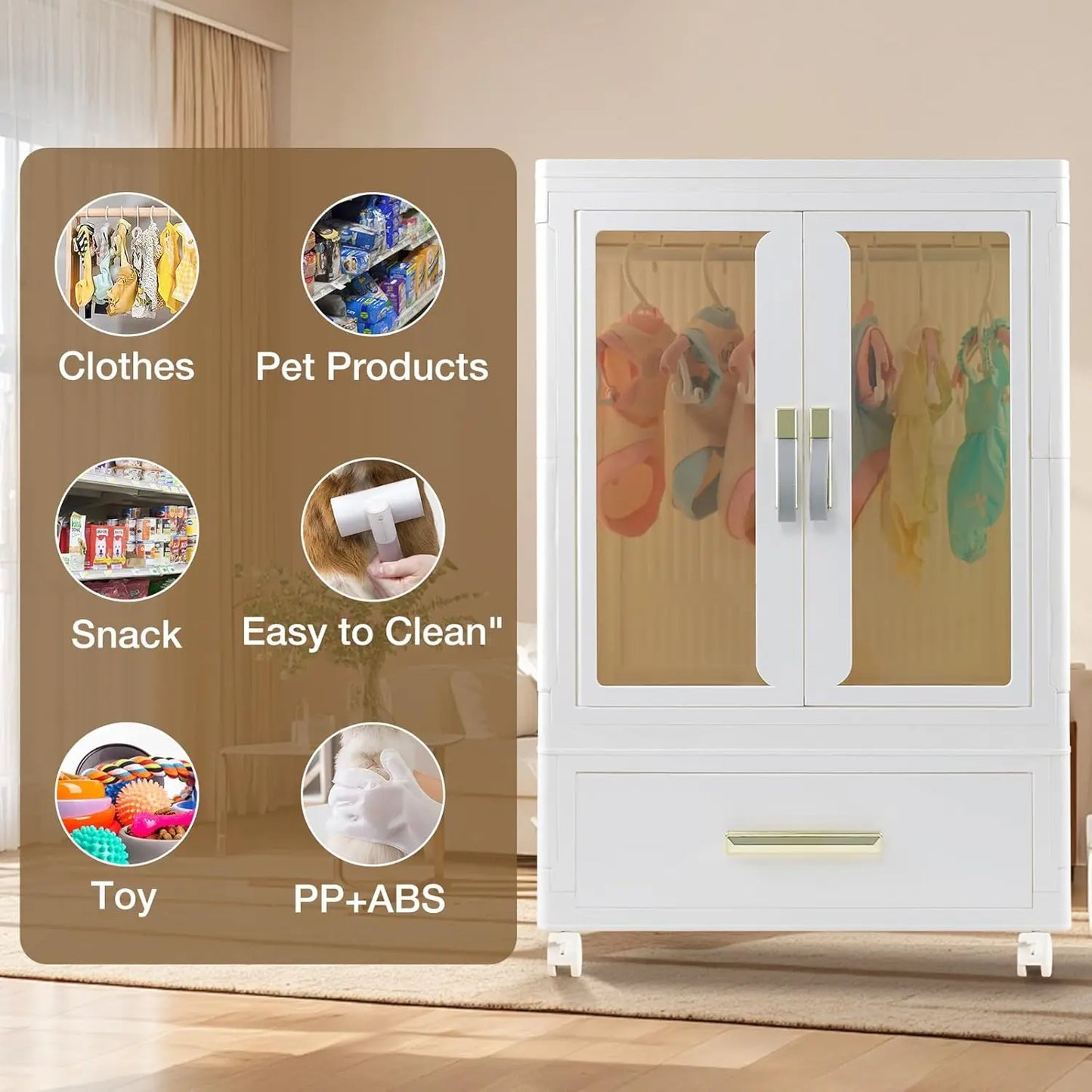 Pet Wardrobe Closet,