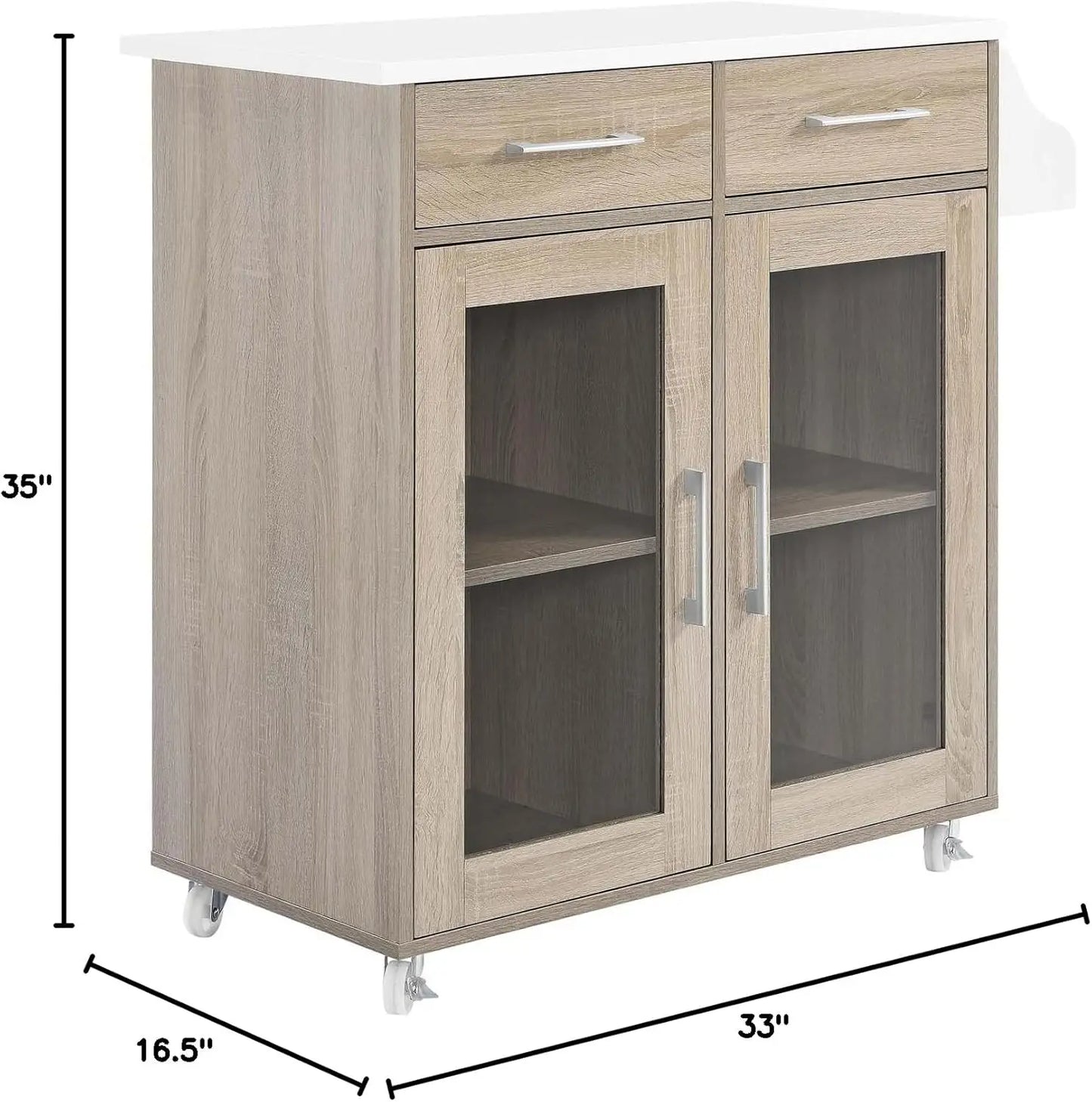 Cuisine Rolling Kitchen Cart