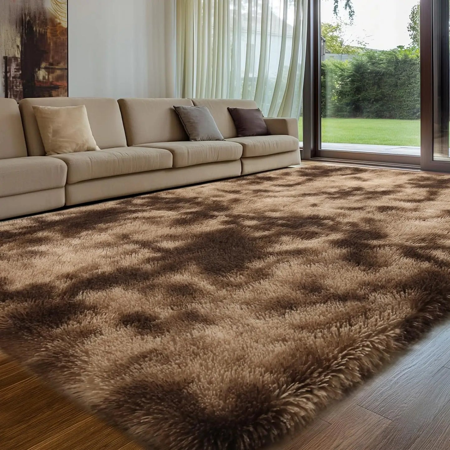8x10 Shaggy Soft Plush Area Rugs