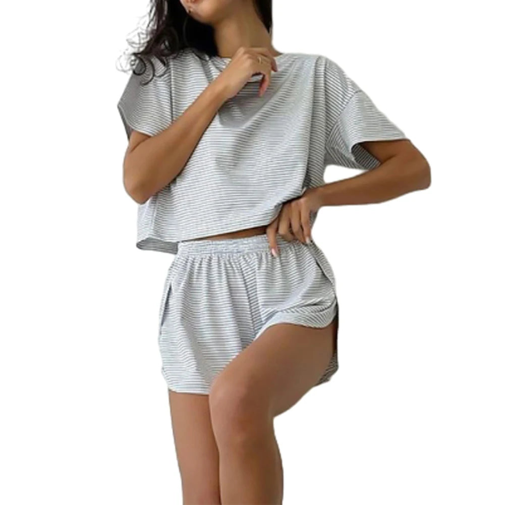 2 Pieces Pajamas Set Women