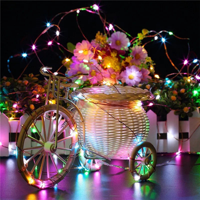 Solar LED Fairy Lights With 100 LEDs For Outdoor Decor