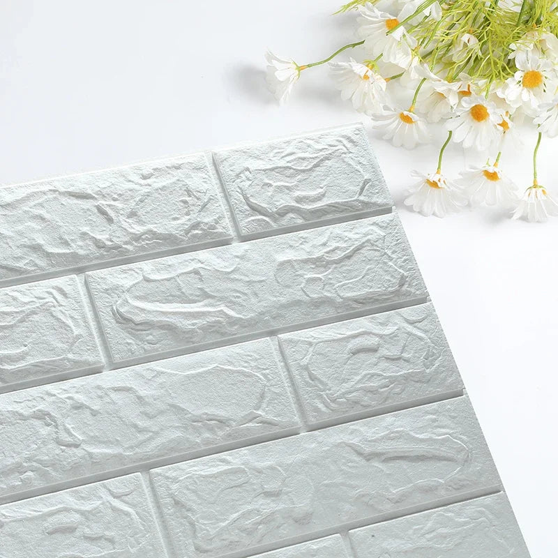Foam 3D Wall Stickers Self Adhesive Panels