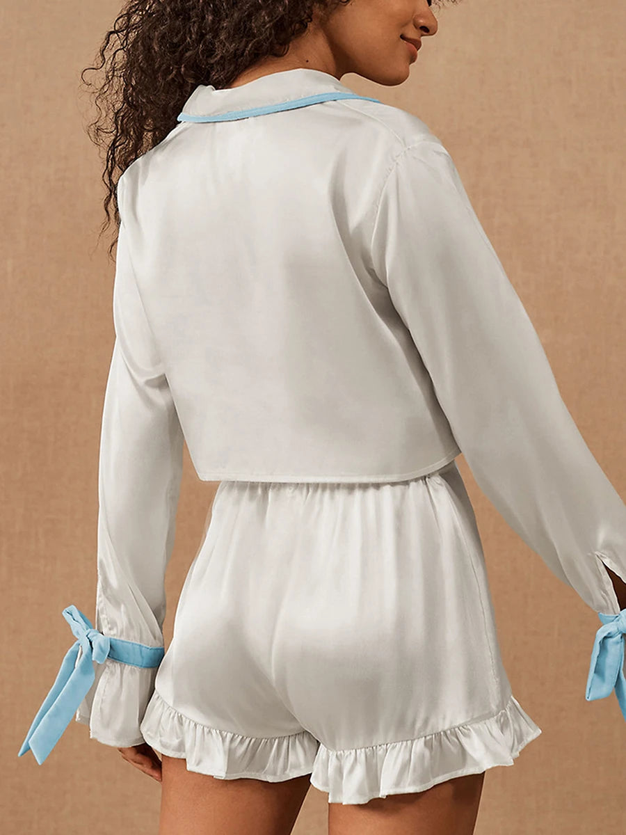 Women’s Satin Pajama Set