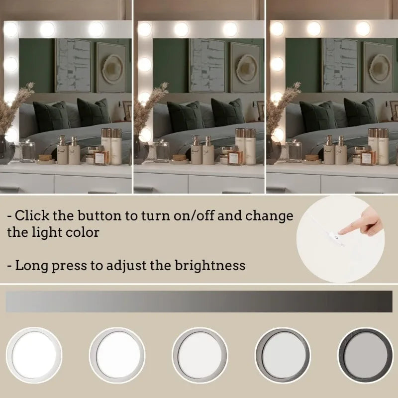 46.7” Vanity with Illuminated Mirror