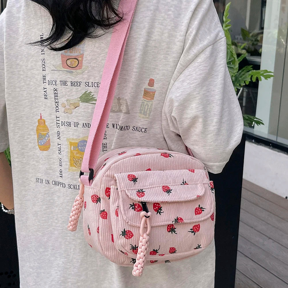 Cute Strawberry Shoulder Bag