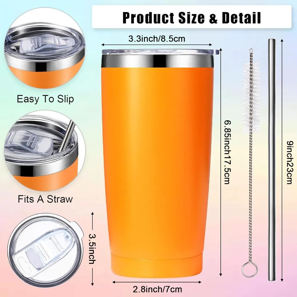 50 Pack Insulated Travel Coffee Tumblers
