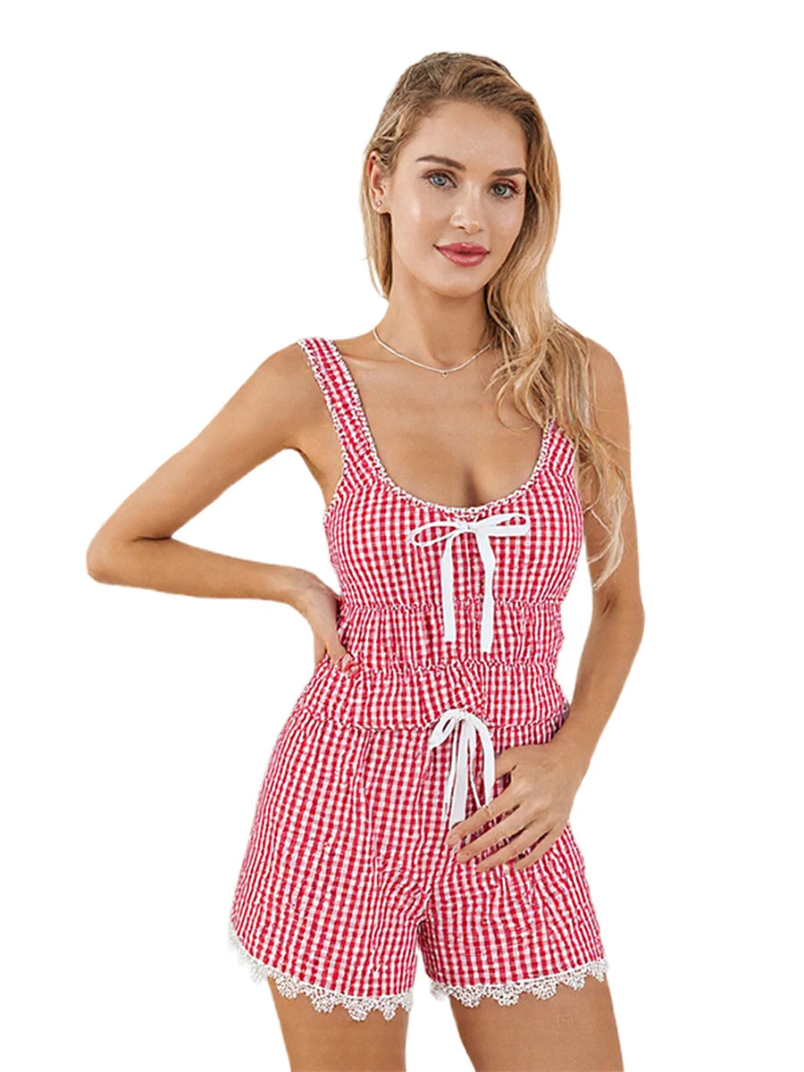 Sleeveless V Neck Crop