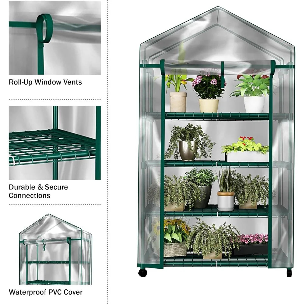 Walk-in Greenhouse-Indoor Outdoor