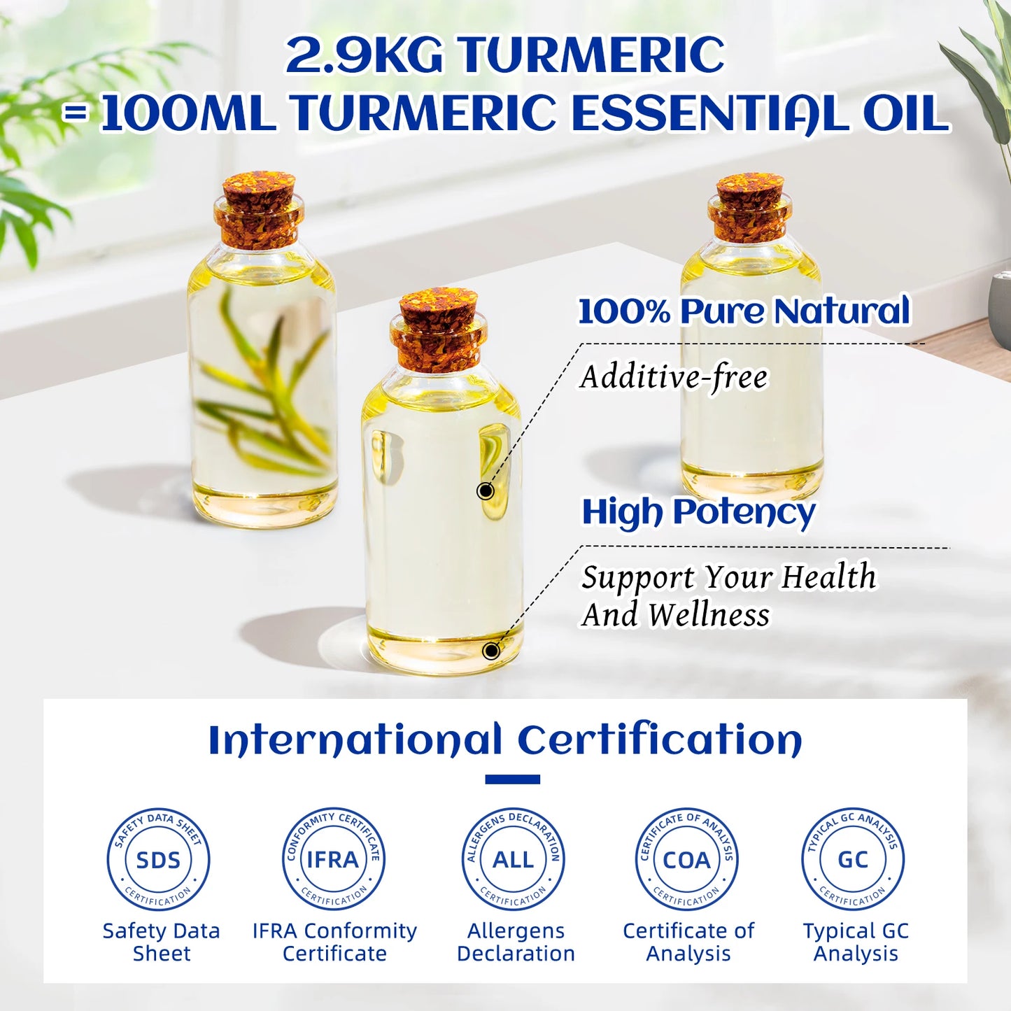 100ML Turmeric Essential Oils