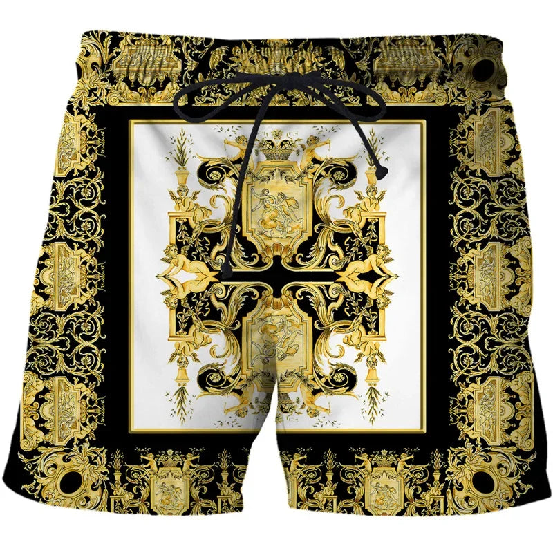 Summer Sports Surfing 3d Casual Shorts