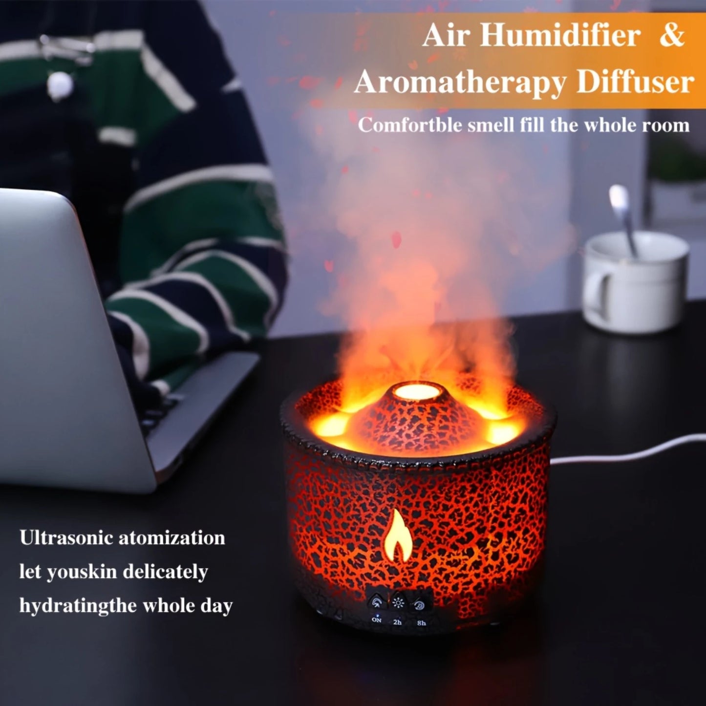 Volcanic Flame Diffuser