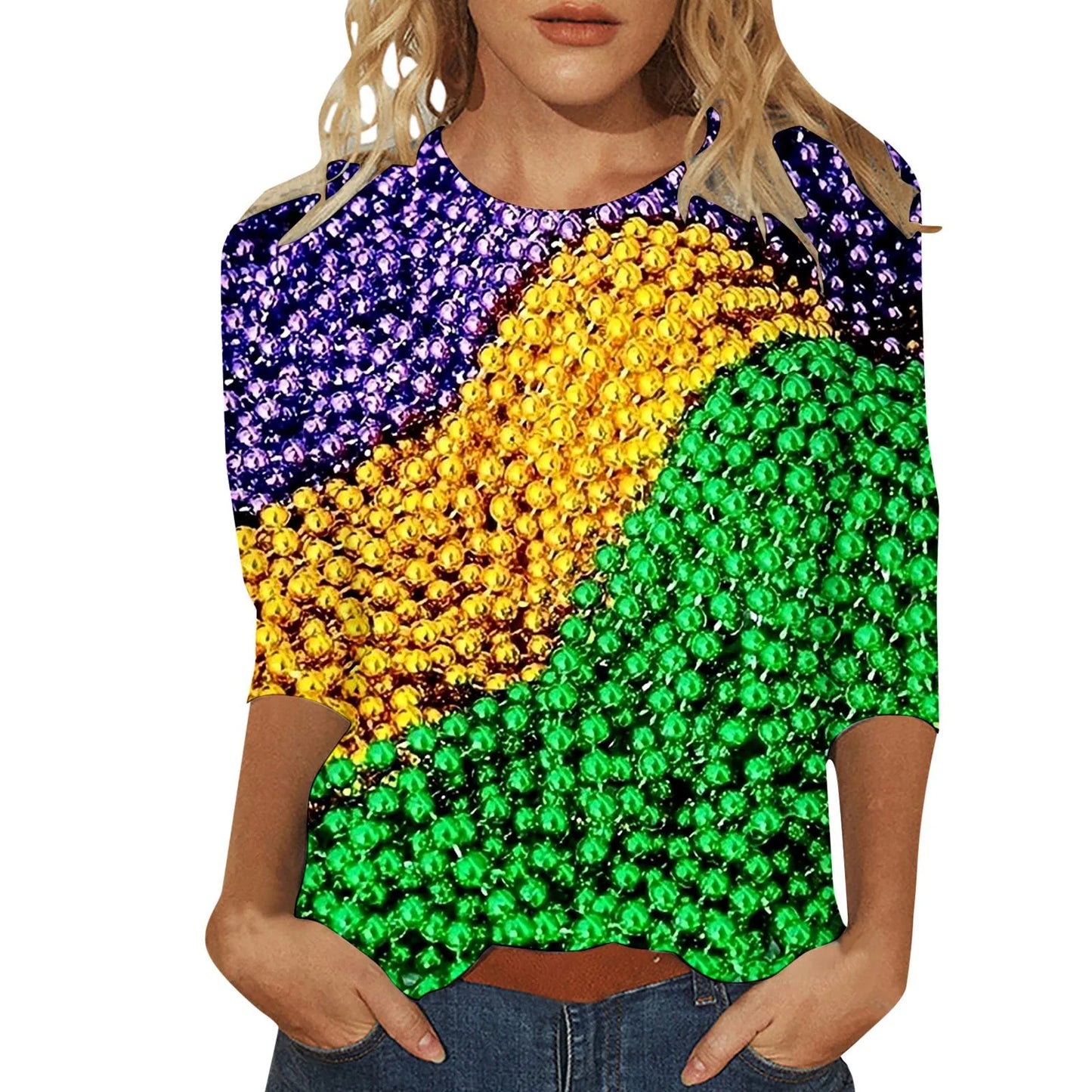 Carnival Printed Women Casual T-Shirts
