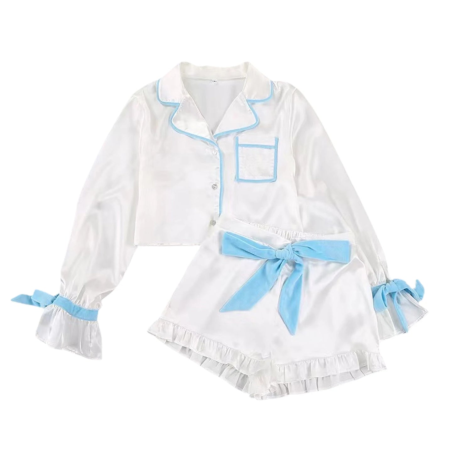 Women’s Satin Pajama Set