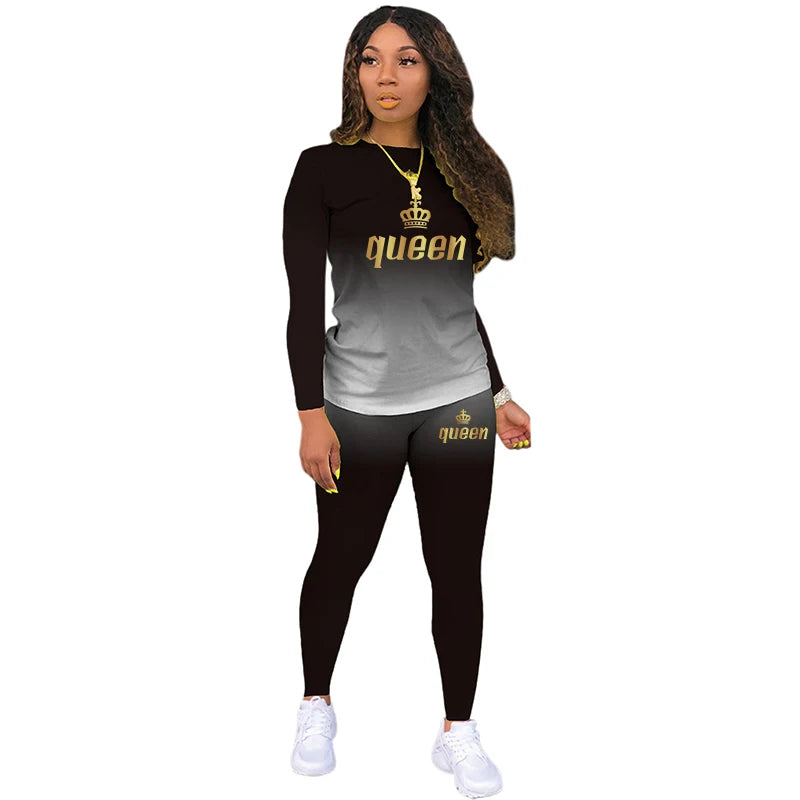 Casual Sport Suit Spring Autumn Jogging Suit