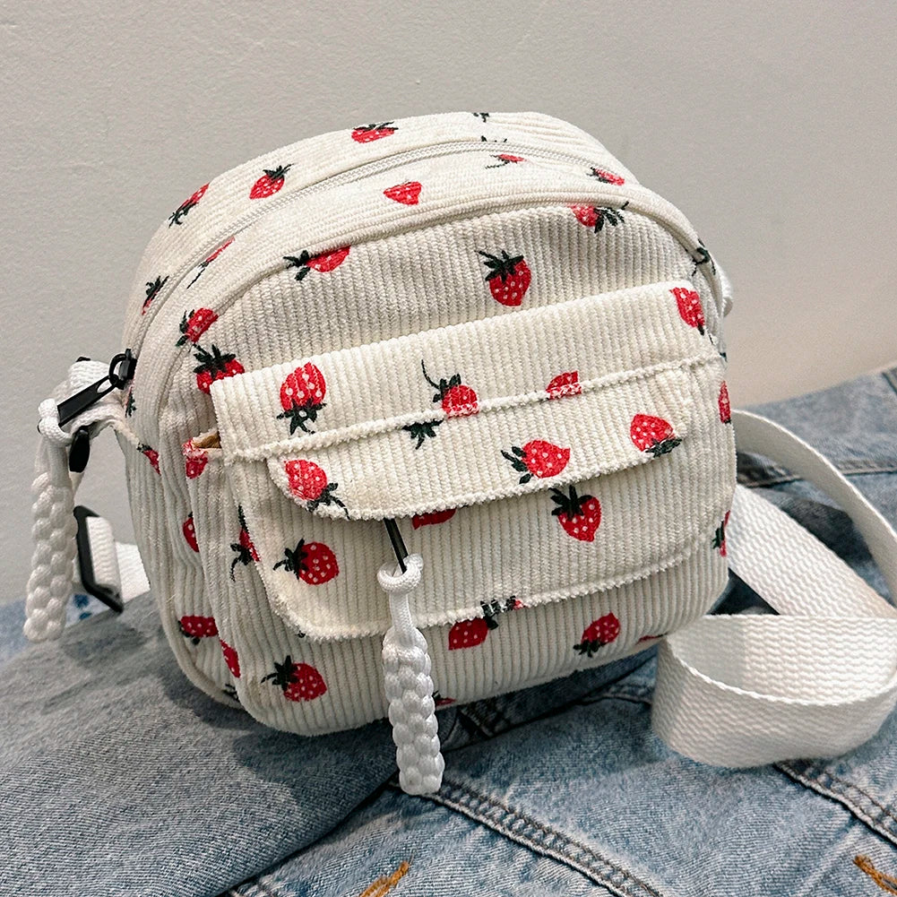 Cute Strawberry Shoulder Bag