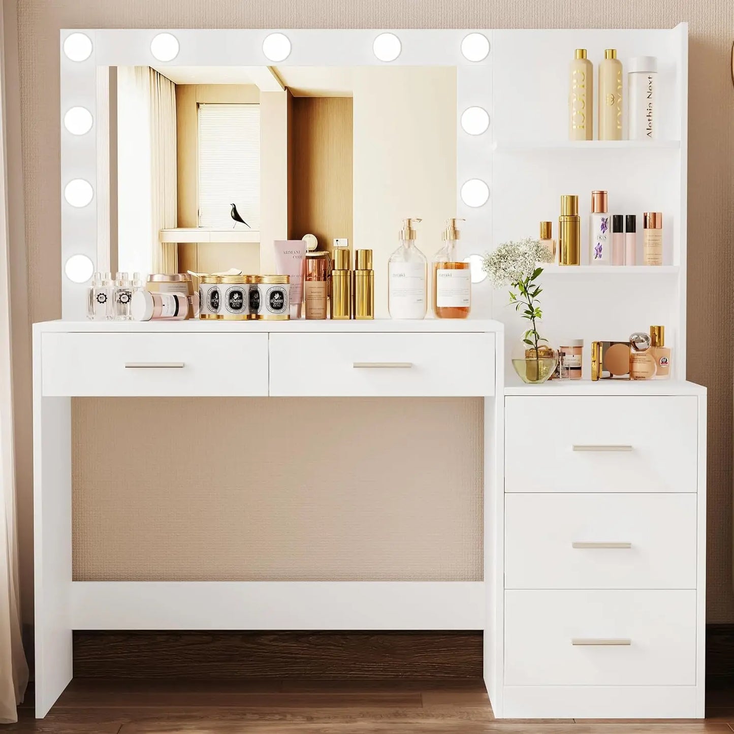 46.7” Vanity with Illuminated Mirror