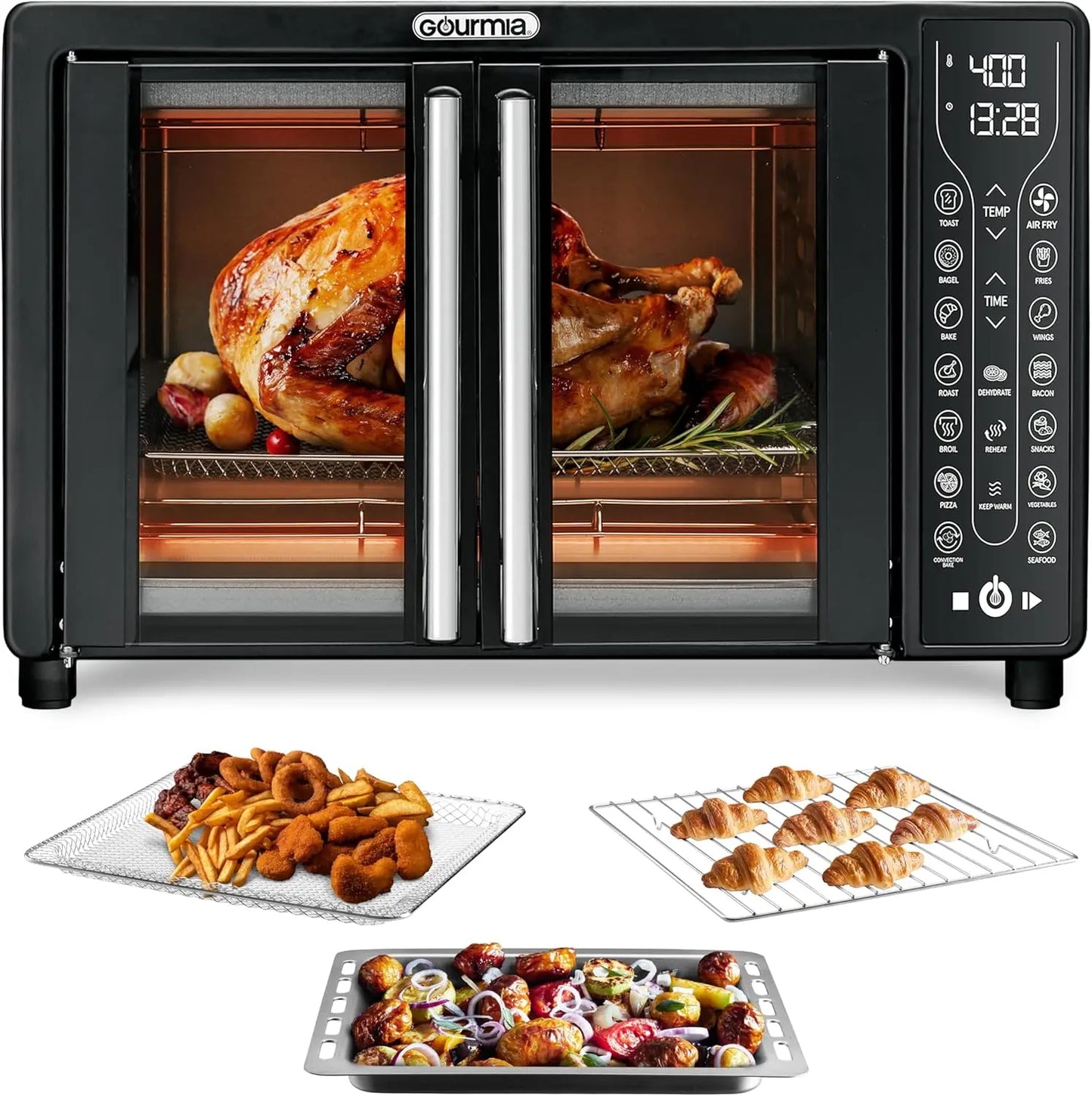Oven Air Fryer Combo 17 cooking presets