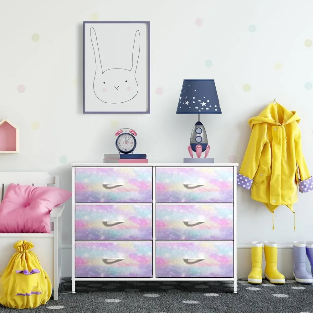 Kids Dresser with 6 Drawers