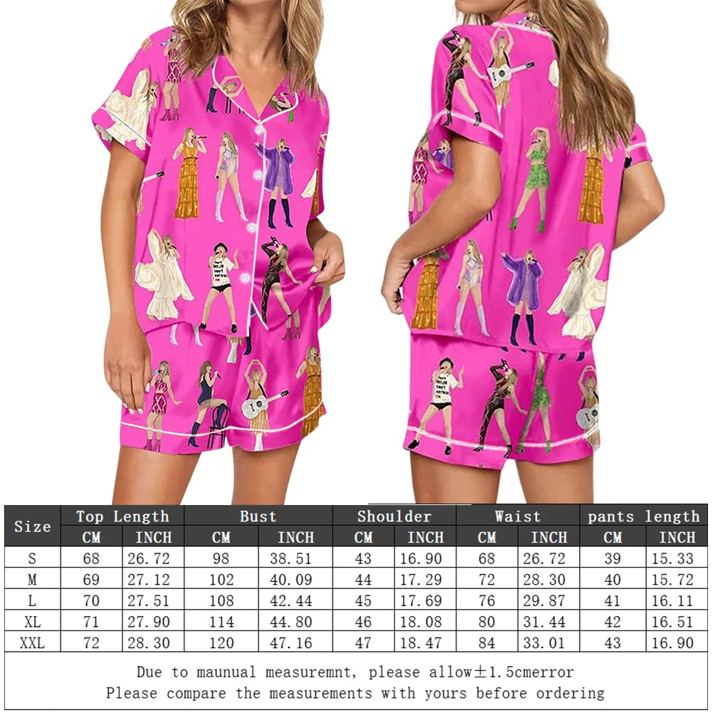Women Taylor Pajamas Set