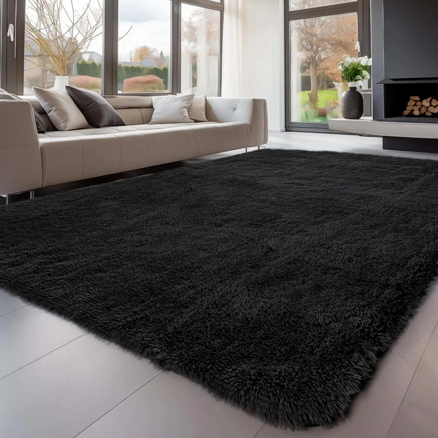 8x10 Shaggy Soft Plush Area Rugs