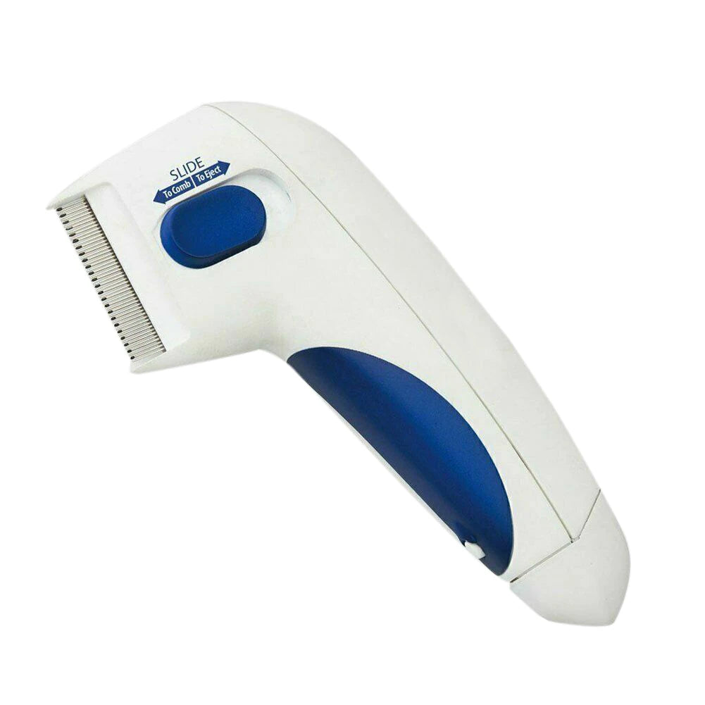 Electric Dog Cat Flea Lice Cleaner Comb
