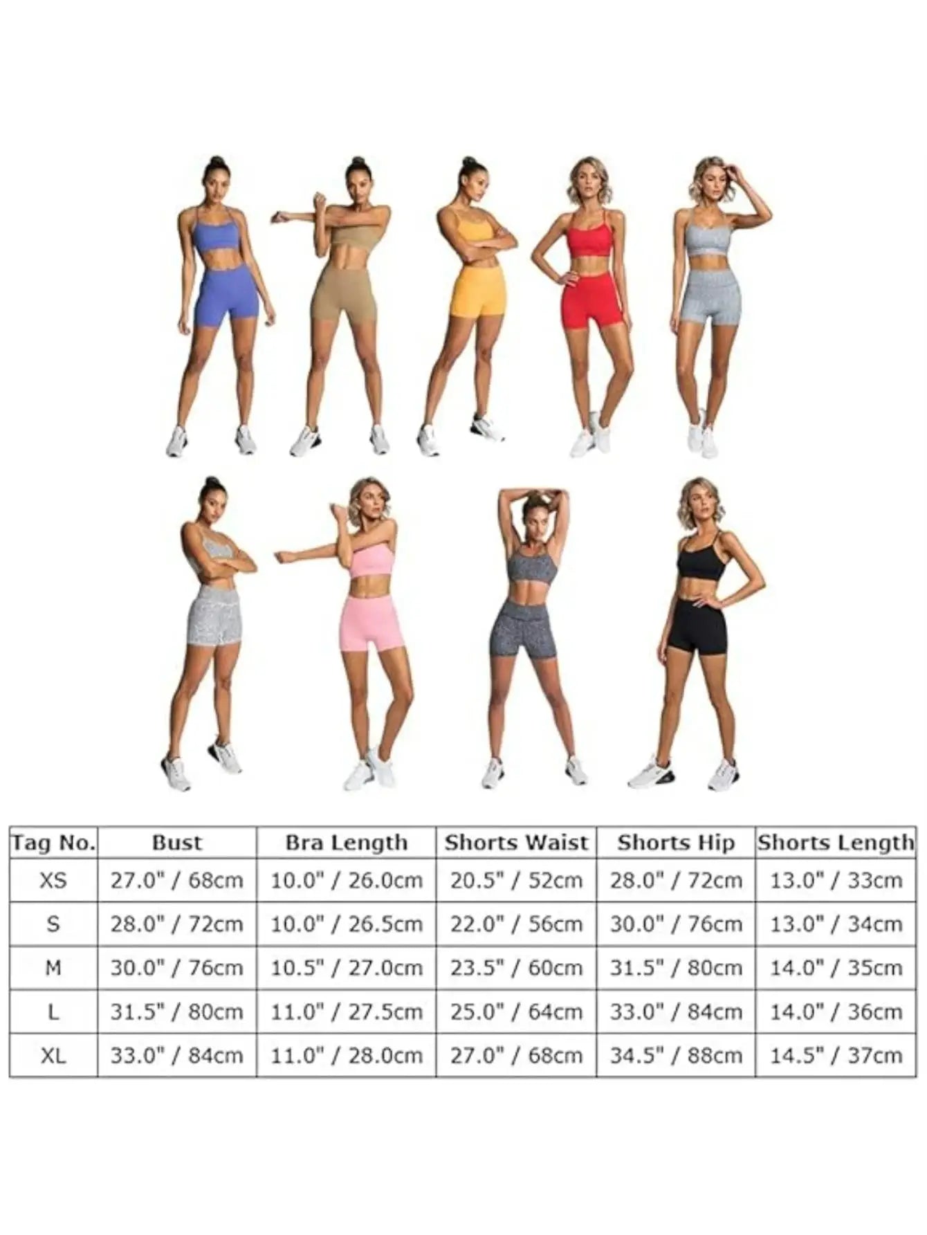 Nylon Women's Adjustable Yoga Two-Piece Set For Spring Summer Workouts