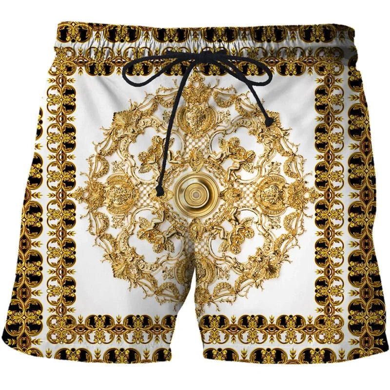 Summer Sports Surfing 3d Casual Shorts