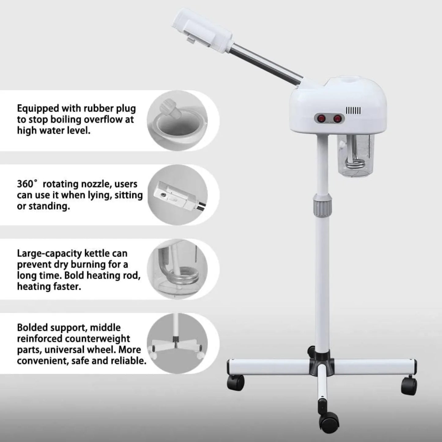 Professional Facial Steamer for Beauty Salon and Home Use